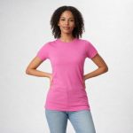 Gildan GI6400L Vit T shirt m. rundad hals model