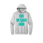 Gildan GN940 Hoodie Huvtröja Askgrå front
