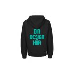 Gildan GN940 Hoodie Huvtröja Svart baksida