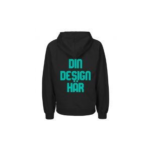 Gildan GN940 Hoodie Huvtröja Svart baksida