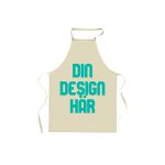 Sol's 04094 Förkläde Natur eget tryck