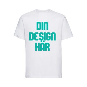 Russell JZ180 Vit T shirt Superior front