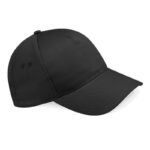 Beechfield Ultimate 5 Panel Cap Svart sida
