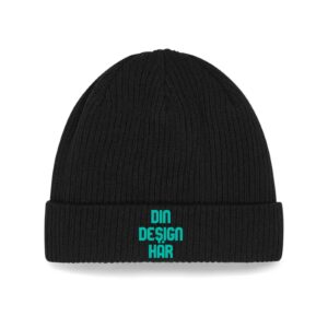 Beechfield Organic Cotton Beanie egen design