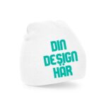 Beechfield Original Pull On Beanie egen design vit